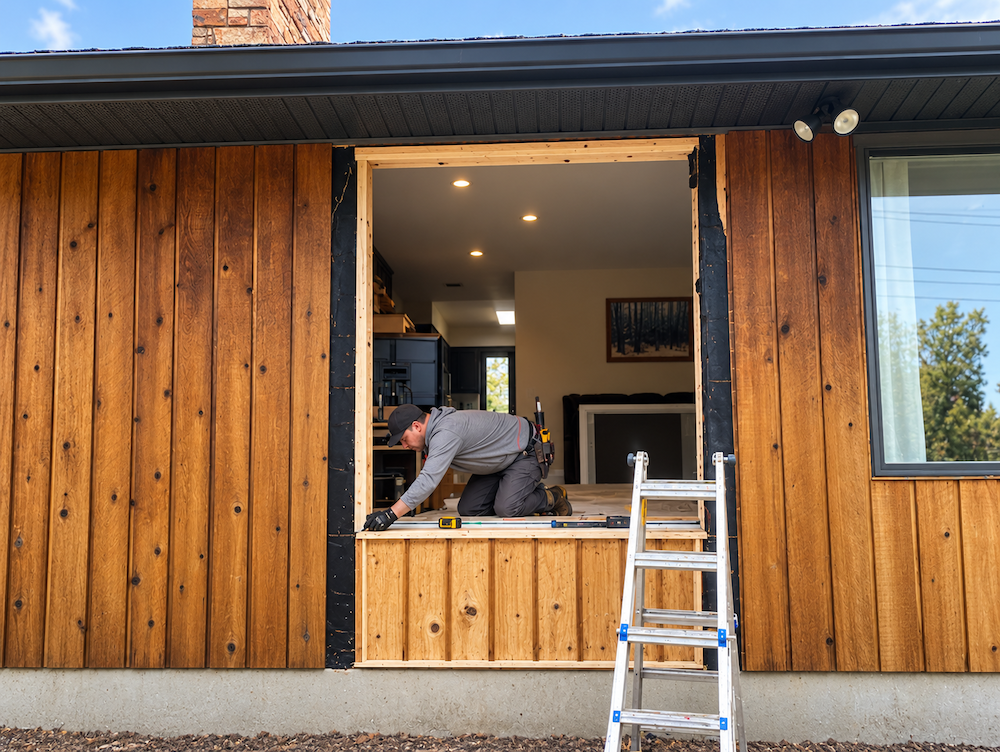 Home renovation in progress